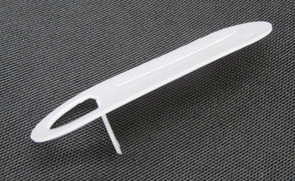 NAHANCO PB100 Plastic Piggy Back Connectors for Clothes Hangers, Natural (Pack of 100)