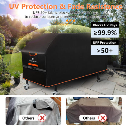 Griddle Cover for Blackstone 36" Griddle - 2026 Upgraded 1000D Heavy Duty Waterproof Flat Top Grill Cover, Tear & Fade Resistant with Buckle & Air Vents, Fits Blackstone 1528 & More 4-Burner Griddle