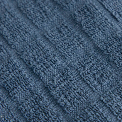Ritz Premium Kitchen Towel and Dish Cloth Value Set: Highly Absorbent, Super Soft, Long-Lasting, 100% Cotton Checked and Solid Hand Towels, Tea Towels, Bar Towels - 6 Pack, Federal Blue