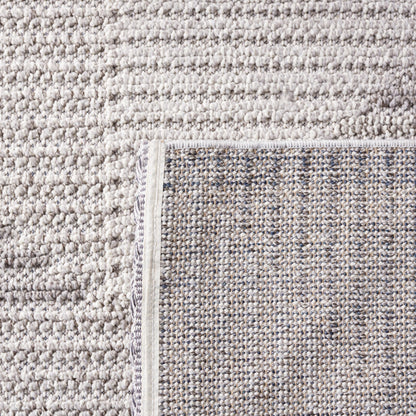 SAFAVIEH Area Rug 9x12 - Global Collection - Large - Light Grey & Grey, Non-Shedding & Easy Cleaning, Ideal for Living Room, Bedroom, Office, Dining Space (GLB400F)