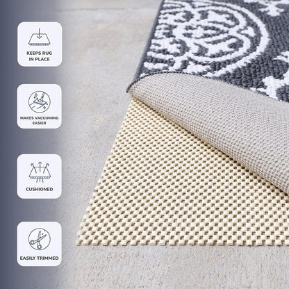 Slip-Stop Super Grip Outdoor Non-Slip Rug Pad, USA-Made 2 x 6 ft Outdoor Rug Gripper to Prevent Sliding