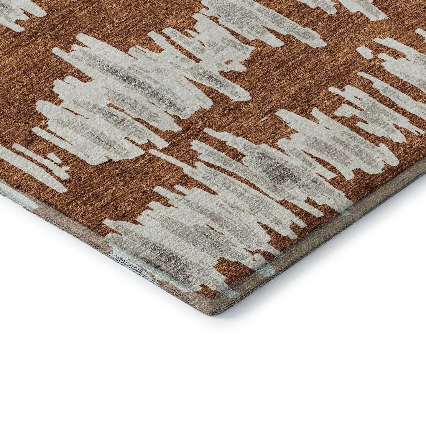 Addison Rugs Mayfield AMF905 Paprika 10' x 14' Indoor Premium Machine Washable Runner Rug, Silky Soft, Easy Clean, Non Shedding, Bedroom, Living Room, Dining Room, Kitchen, Patio Rug