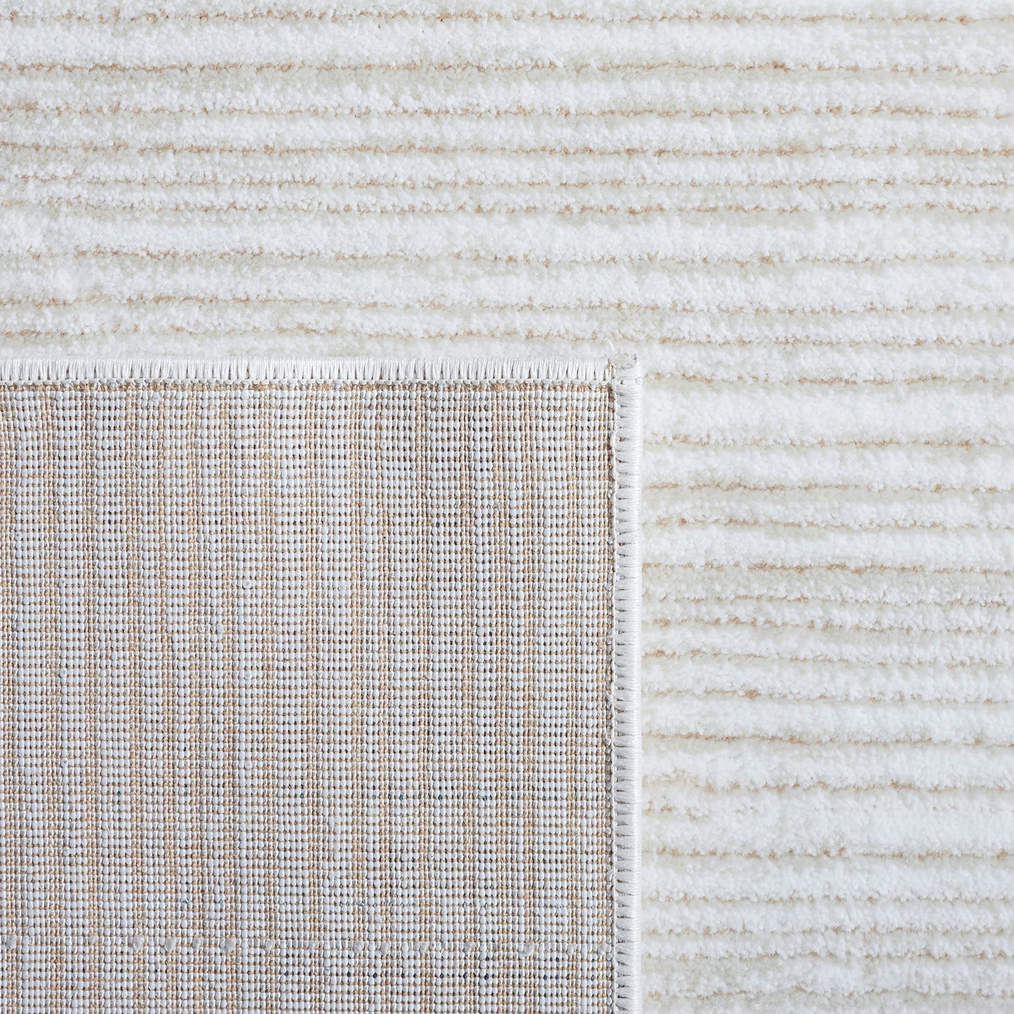SAFAVIEH Area Rug 10x14 - Vision Collection - Large - Ivory, Modern Ombre Design, Non-Shedding & Easy to Clean, Ideal for Living Room, Bedroom, Dining Space (VSN606J)