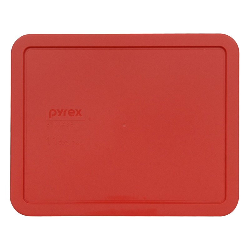 Pyrex 7212-PC 11-Cup Red Food Storage Replacement Lid - Made in USA