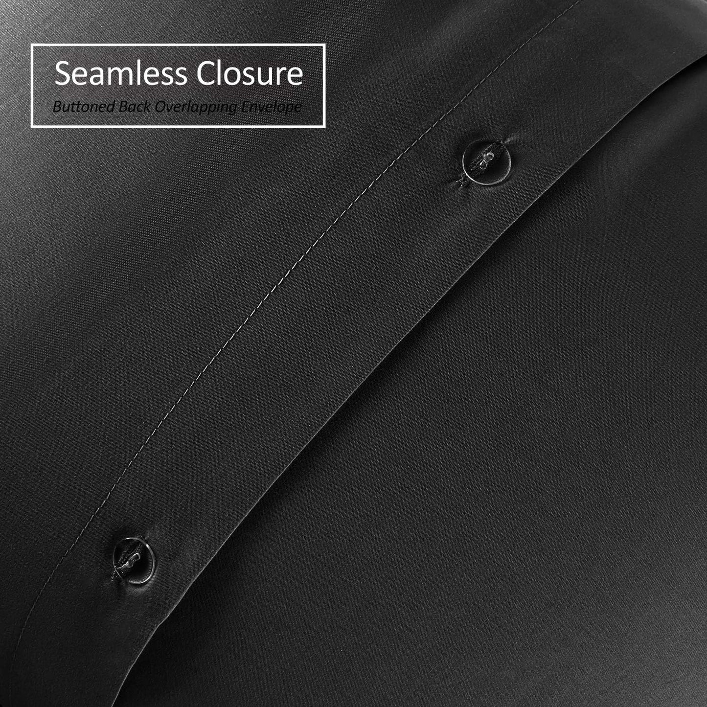 Nestl Soft Pillow Shams Set of 2 - Double Brushed Microfiber Pillow Covers, Hotel Style Premium Bed Pillow Cases, King