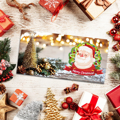 EOYDKAP Diamond Painting Christmas Cards 12 Pack Greeting Cards Blank Inside Christmas Card with Envelopes