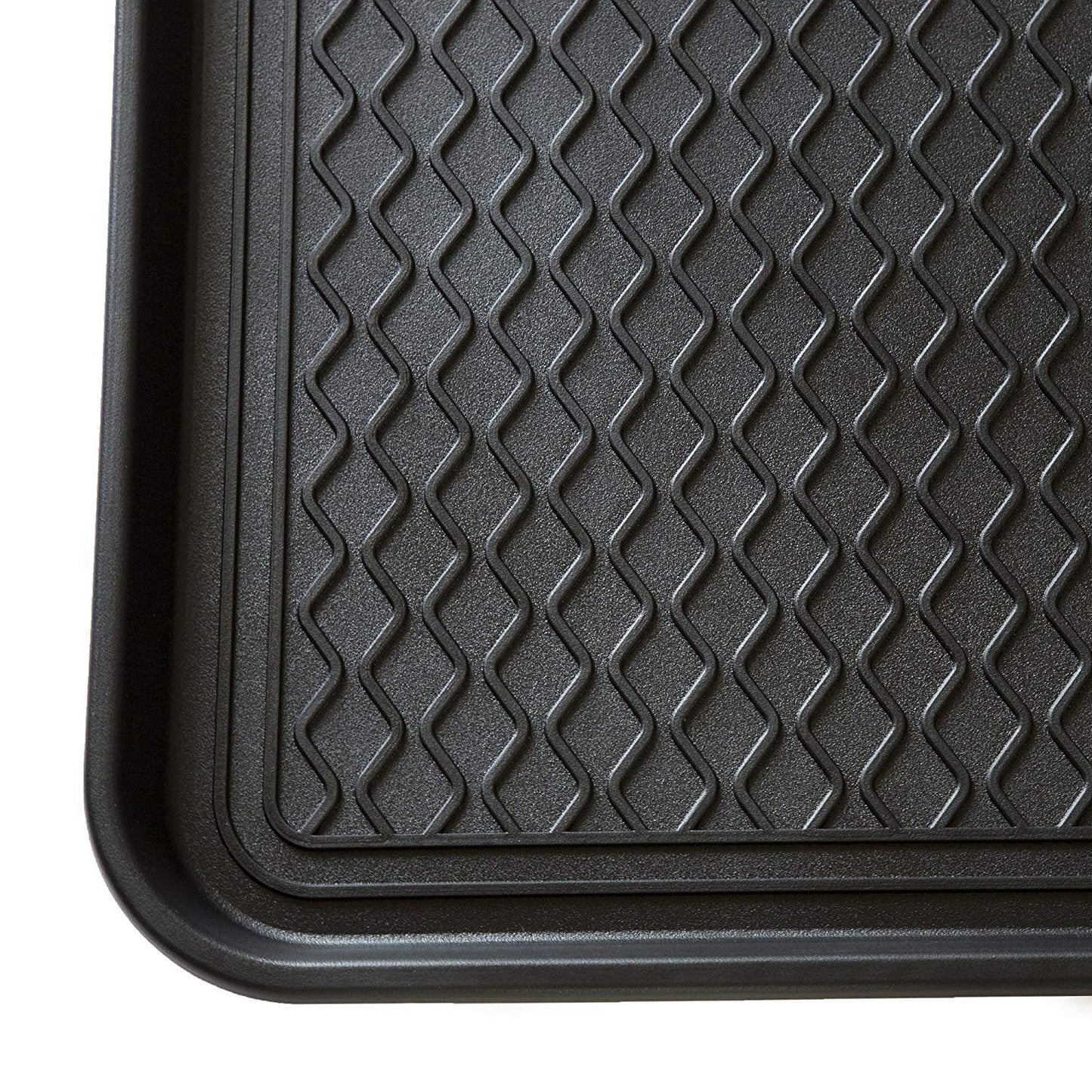 2 Pack Large Multifunctional Tray Mat Washable Indoor or Outdoor Tray Mat for Shoes Boots Plants Pots Paint Tins Pet Bowls Car Storage, 30 x 15 x 1.2 Inches