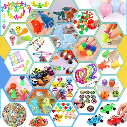 Skiennix Fidget Toys Pack - 1000+ PCS Party Favors for Kids | Perfect for Birthdays & Christmas Goodie Bags