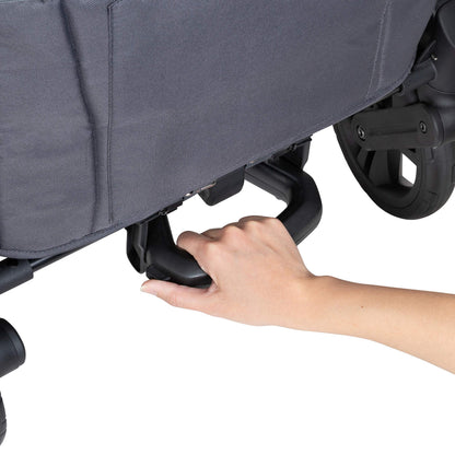 Baby Trend Expedition 2-in-1 Stroller Wagon Plus, Ultra Grey