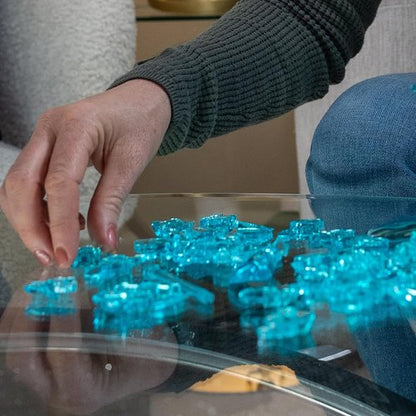 BePuzzled Peanuts Snoopy Campfire 3D Crystal Puzzle - Challenging Fun for Ages 12+ | Perfect Display Piece
