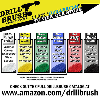 3 Set Safe Wire Brush Alternative - Ultra Stiff Nylon Bristle Scrubbing Brushes - Piece Grill Cleaning - Griddle
