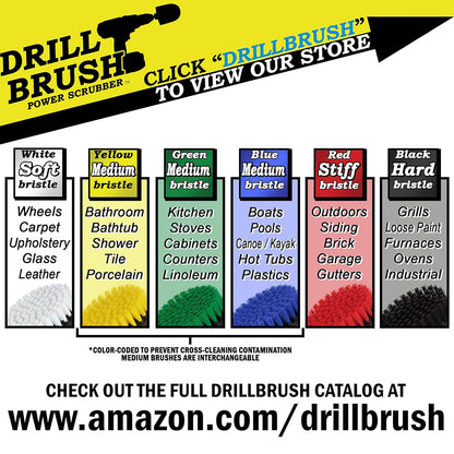 Set Drill Brush Drill Brush Kit Drill Brushes for Cleaning Drill Brush Attachment - Drill Brush - Bathroom Accessories