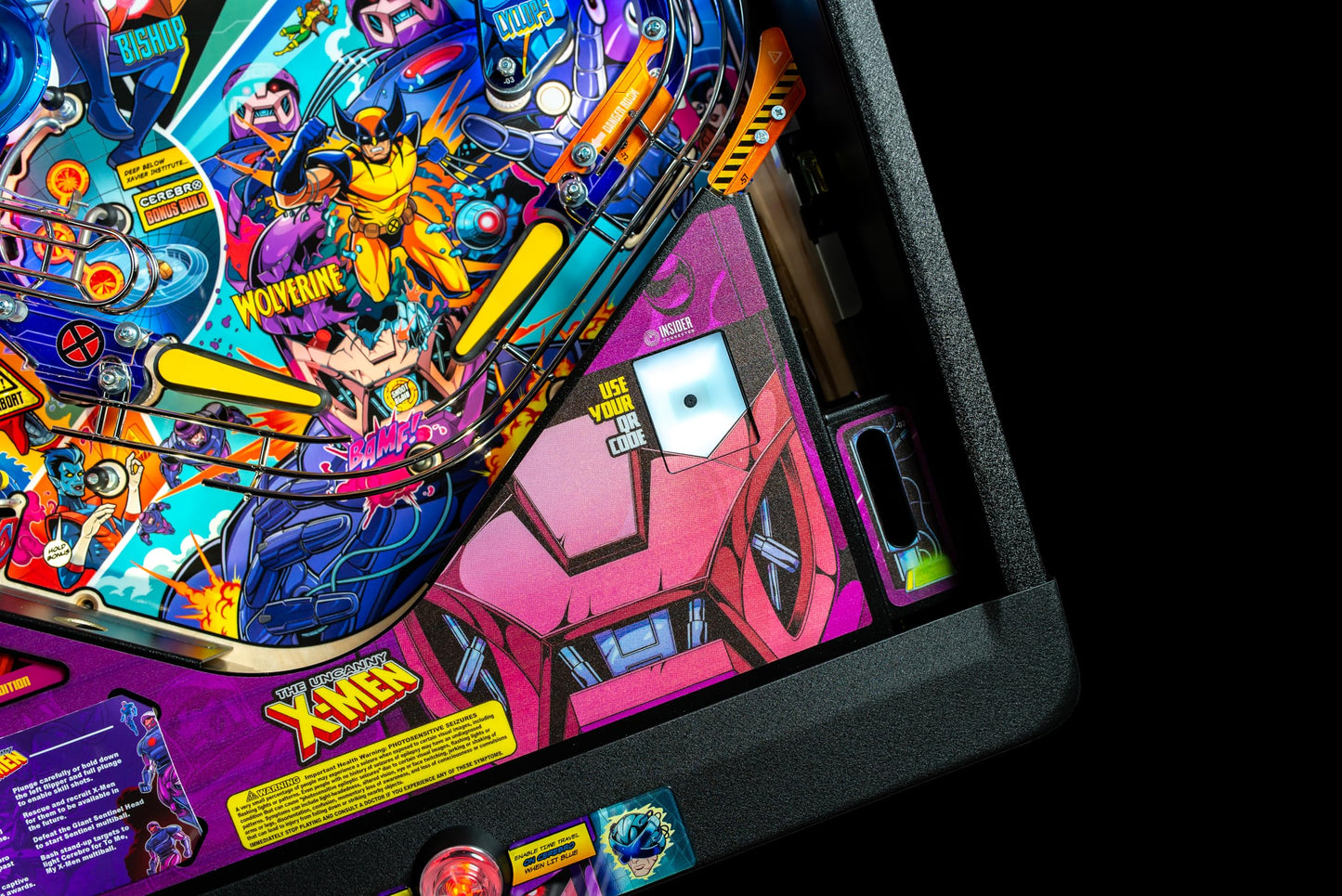 Stern Pinball The Uncanny X-Men with Insider Connected, Premium Edition Arcade Pinball Machine