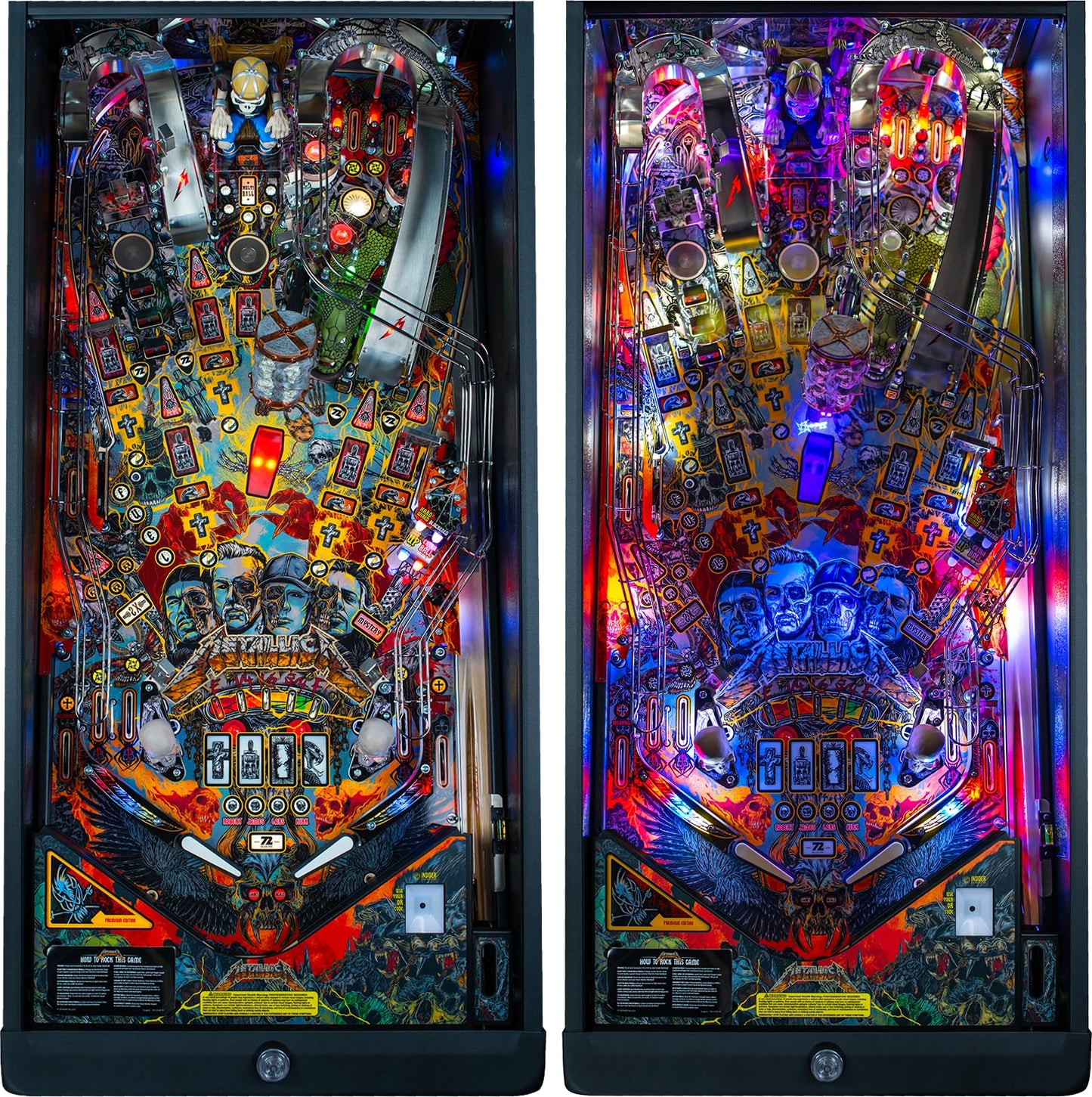 Stern Pinball Metallica Remastered, Premium Edition Arcade Pinball Machine