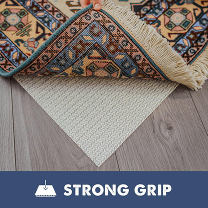 Slip-Stop Rug Grip Natural Premium Non-Slip Rug Pad Gripper, 2X3 FT for Hardwood Floors & Any Hard Surface