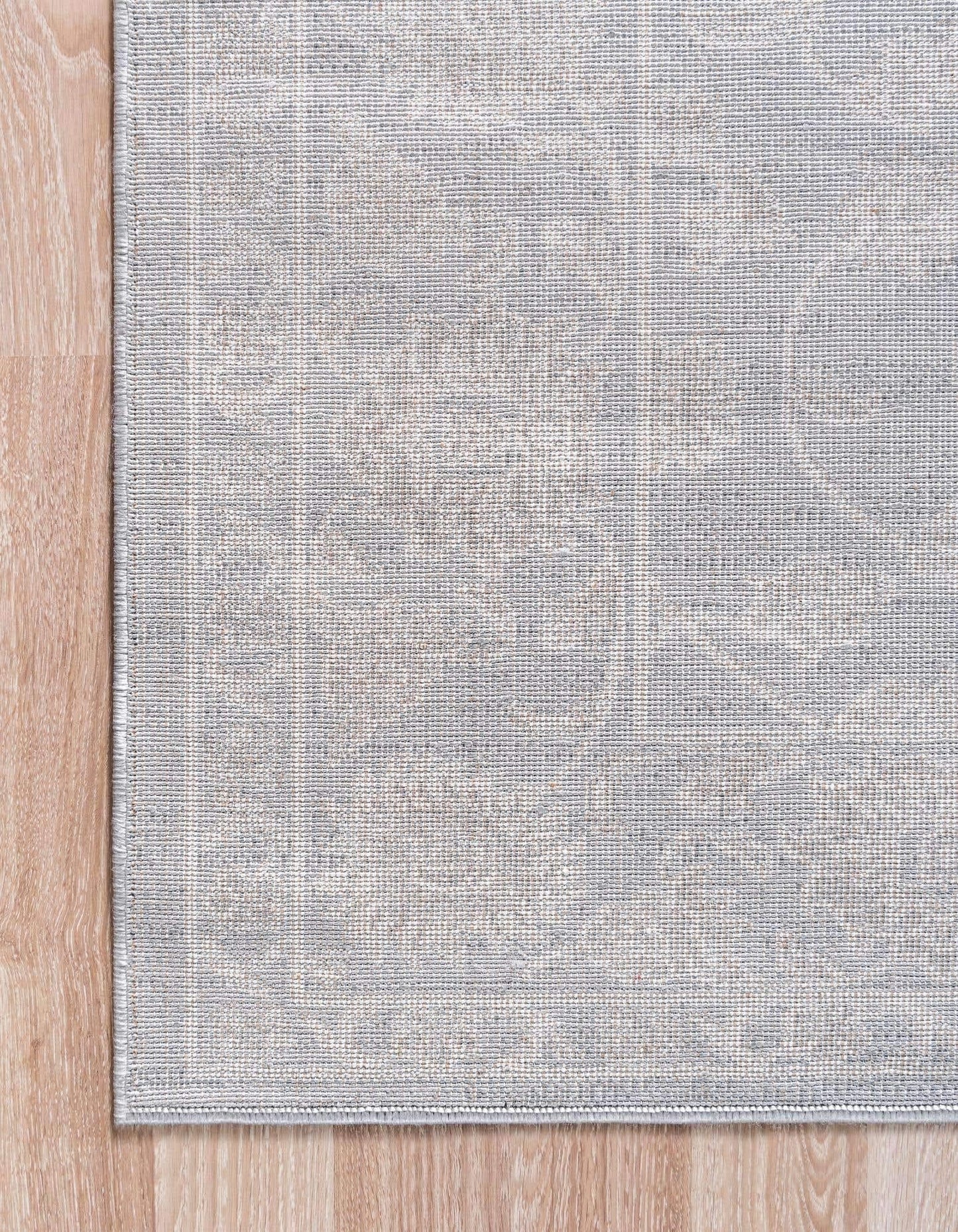 Unique Loom Boston Collection Area Rug - Floral (7' 10" x 10' Rectangle, Gray/ Ivory)