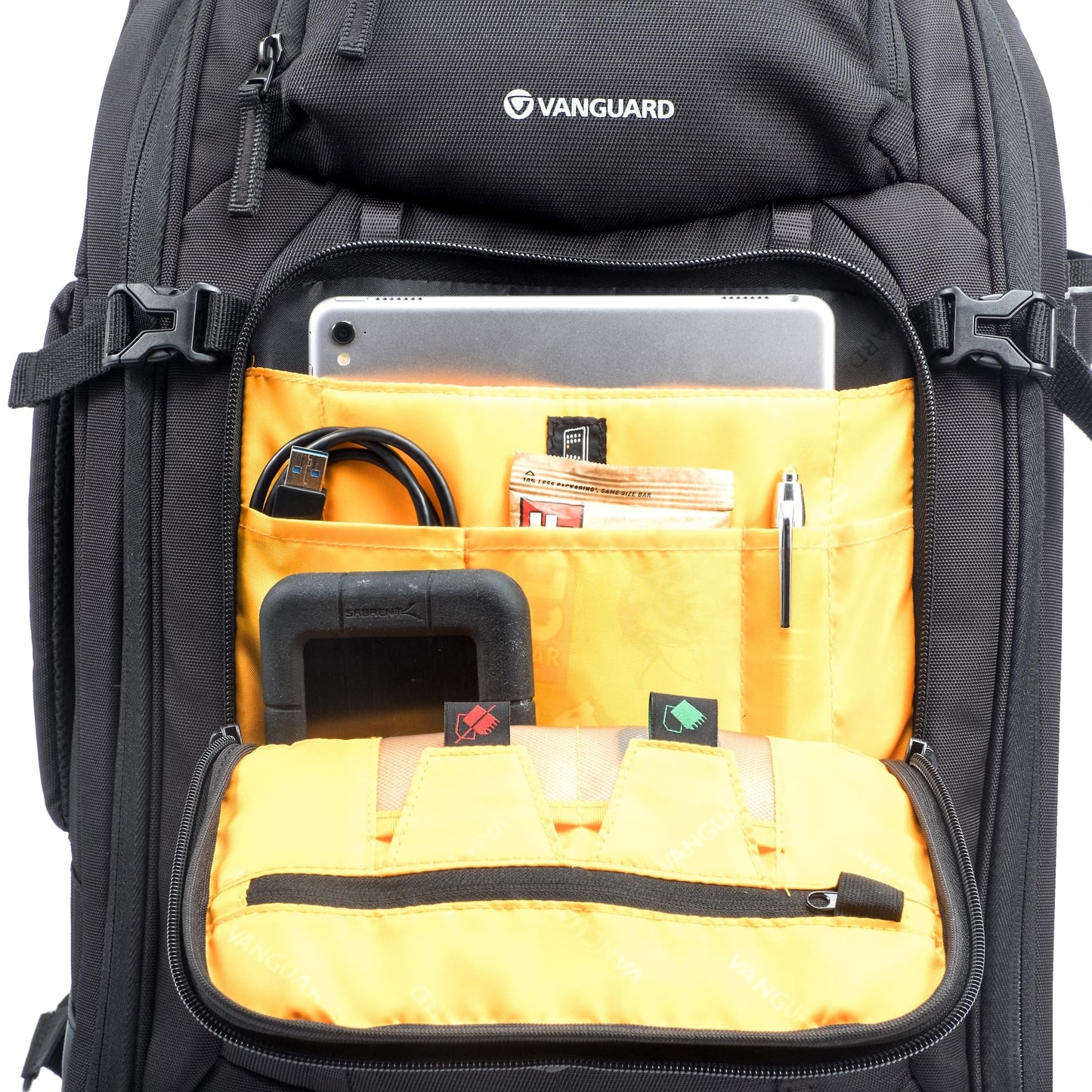 VANGUARD ALTA FLY 55T G2 DSLR Camera Backpack, 8 Wheel Spinner/Trolley, Black