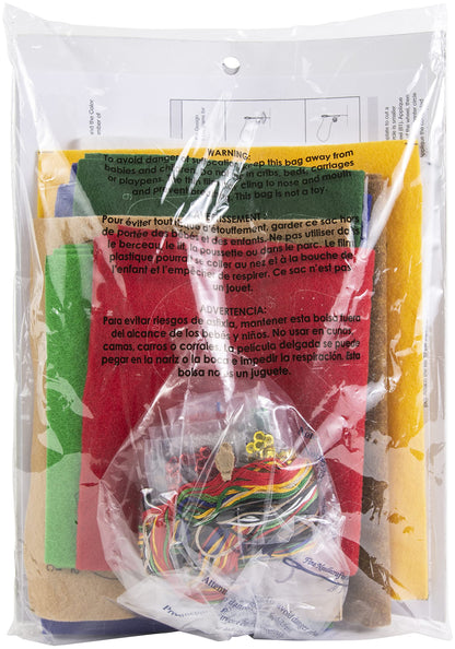 Bucilla 89231E Felt Applique Christmas Stocking Kit, 18", Teddy Bear