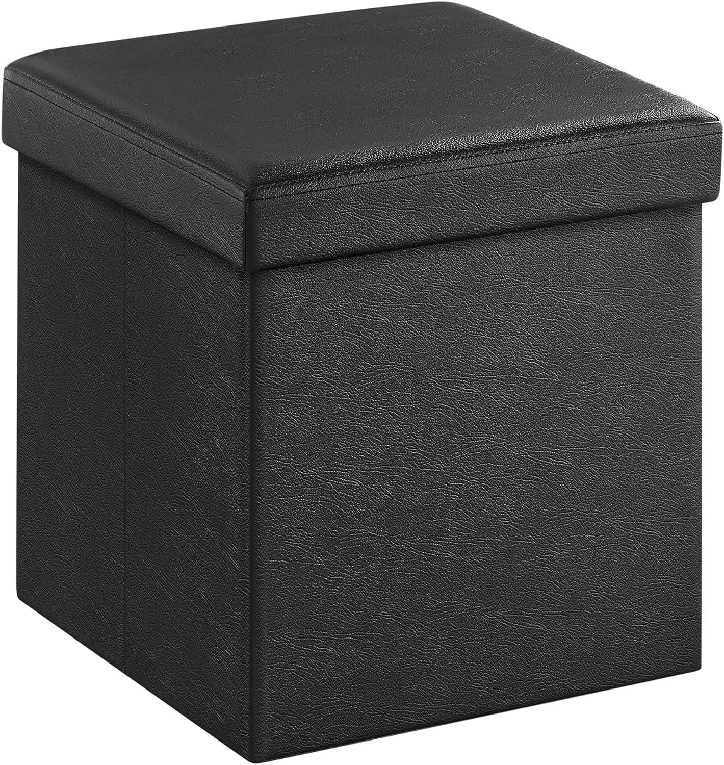 15 Inches 660 lb, ULSF101 SONGMICS MAZIE Collection - Ottoman with Storage, Footstool, Storage Ottoman, Load for Dorm