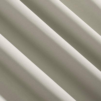 Sun Zero Easton Energy Saving Blackout Tab Top Curtain Panel, 40" x 84", Pearl