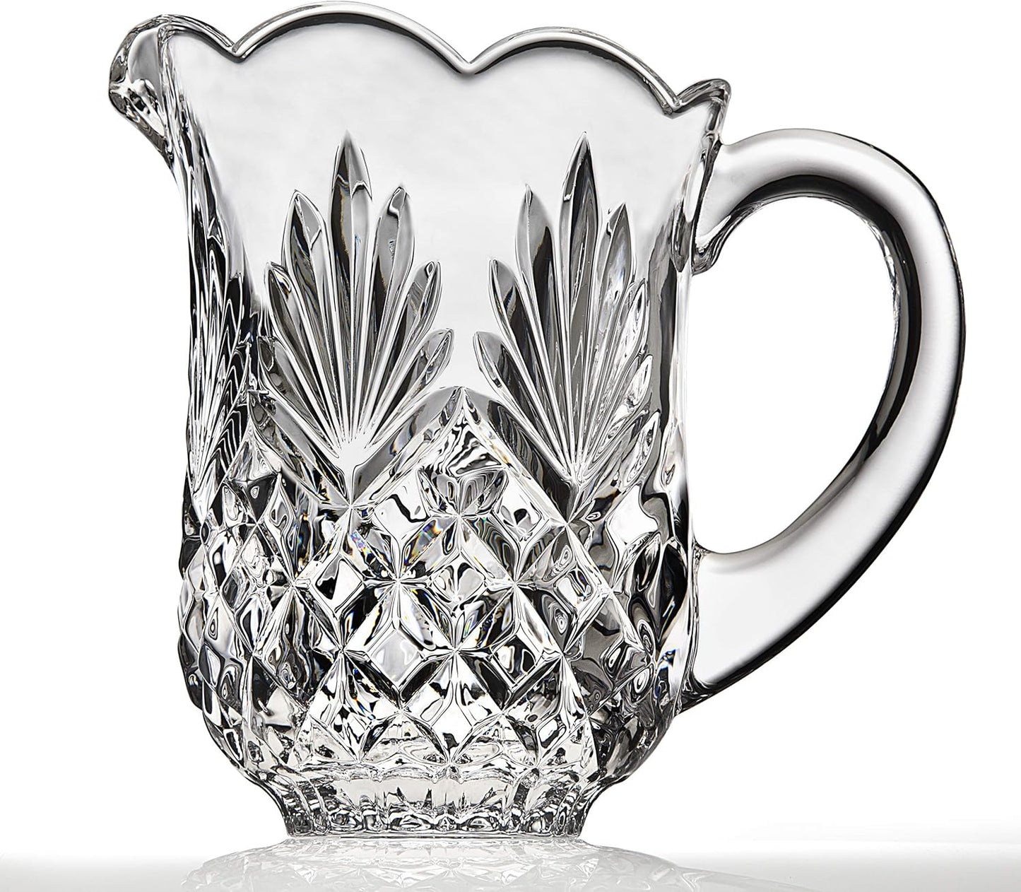 Godinger Water Pitcher Carafe, 46oz Iced Tea, Cocktail, Beer Beverage Serverware