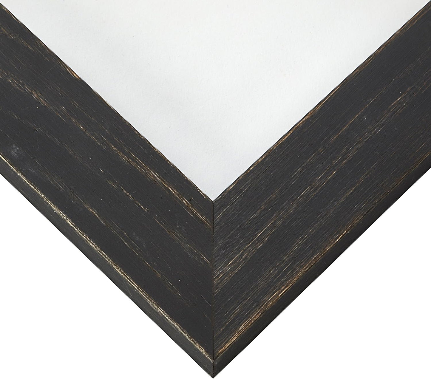 Craig Frames B920 Picture Frame, Country Charcoal Black, 16" x 24"