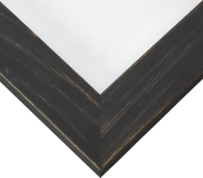 Craig Frames B920 Picture Frame, Country Charcoal Black, 16" x 24"