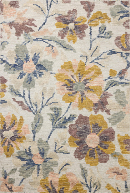 Loloi Tilly Collection TIL-03 Bone/Multi 7'-9" x 9'-9" Area Rug