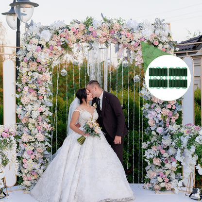Elcoho 24 Pcs Floral Foam Garland, 15.8 ft Flower Sponge Blocks Kit, Absorbent Flower Holder for Fresh & Dried Flowers Arrangement Floral Foam Bricks for Wedding Garden Home Decor
