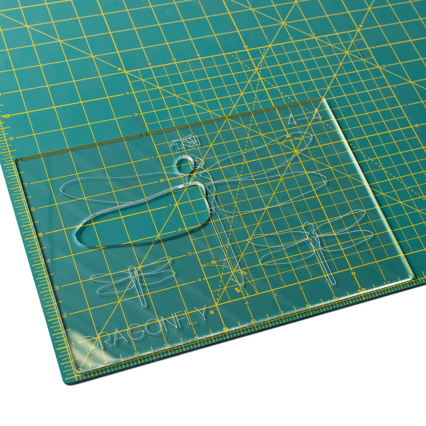 Dragonfly 3 Sizes - Acrylic Router Inlay Templates for Precise Wood Inlay Designs by Tarter Woodworking (MLIS) Multiple Layer Inlay System, Guaranteed to Work with Router Inlay kit, Made in USA