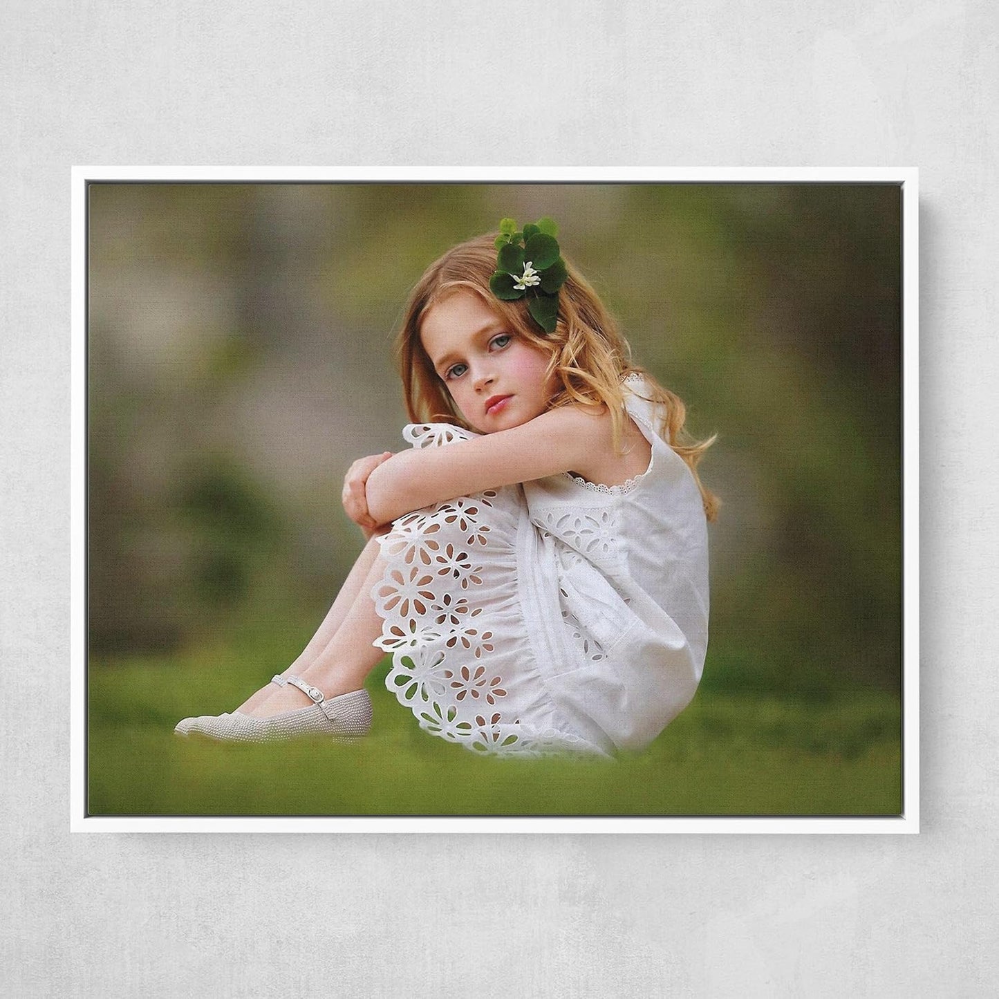 P&L ART - Personalized Custom Canvas Prints | Transform Your Photos into Stunning Wall Art - 8x10 White