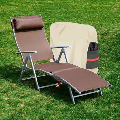 (1PC) SOKINGCOVER Zero Gravity Chair Covers - Outdoor Folding Chair Cover, Waterproof Folding Recliner Chair Cover