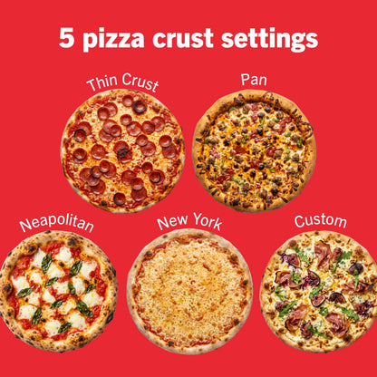Ninja Artisan Outdoor Pizza Oven, 12-inch, 3-minute Pizza, Neapolitan, Thin Crust, New York Chicago, Custom, 700F Max Temperature, Electric Heat, Bake, Broil, Proof, Warm, Blue, MO201BL1