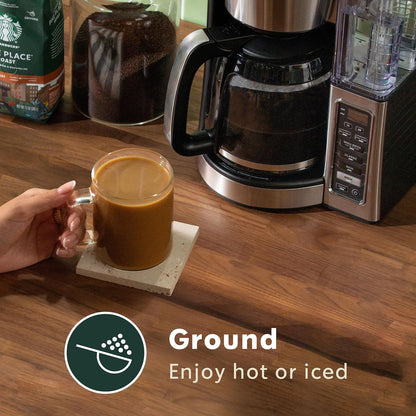 Starbucks Ground Coffee - Dark Roast for Hot or Iced Beverages | French Roast, 28 oz