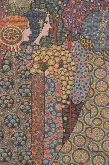 Charlotte Home Furnishings Inc. Aladin Italian Tapestry Wall Hanging 26 X 41 Inch Viscose Cotton And Polyester Blend Wall Art Perfect for Home Decor And Wall Decor By Vittorio Zecchin