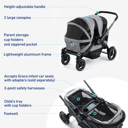 Graco Modes Adventure Stroller Wagon, Acadia