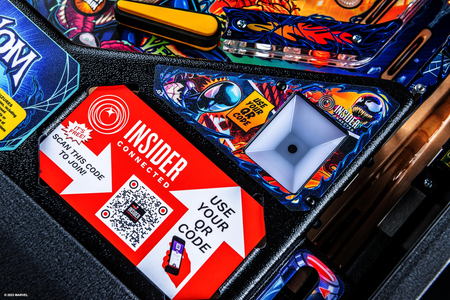 Stern Pinball Venom with Insider Connected, Pro Edition Arcade Pinball Machine