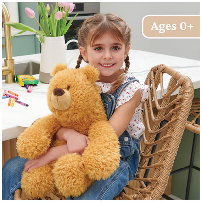 GUND Growler Teddy Bear Small Classic Brown Bear Plush Stuffed Animal, 11 Inch