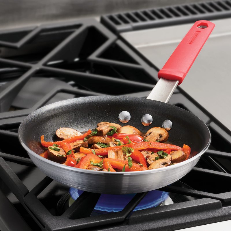 Tramontina Fry Pan Stainless Steel Tri-Ply Clad 12-inch, 80116/007DS & Professional Fry Pans (8-inch)
