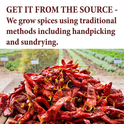 The Spice Way - Ras El Hanout Moroccan Meat Spice Blend Salt Free (meat seasonings) No Additives, No Preservatives, Just Spices and Herbs We Grow, Dry and Blend In Our Farm. (resealable bag) (2 oz)