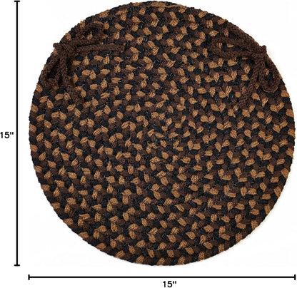 Middletown Chair Pad, Brown Fudge