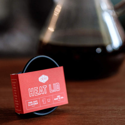 Able Heat Lid for Chemex - 6 and 8 Cup, USA Made (Black)