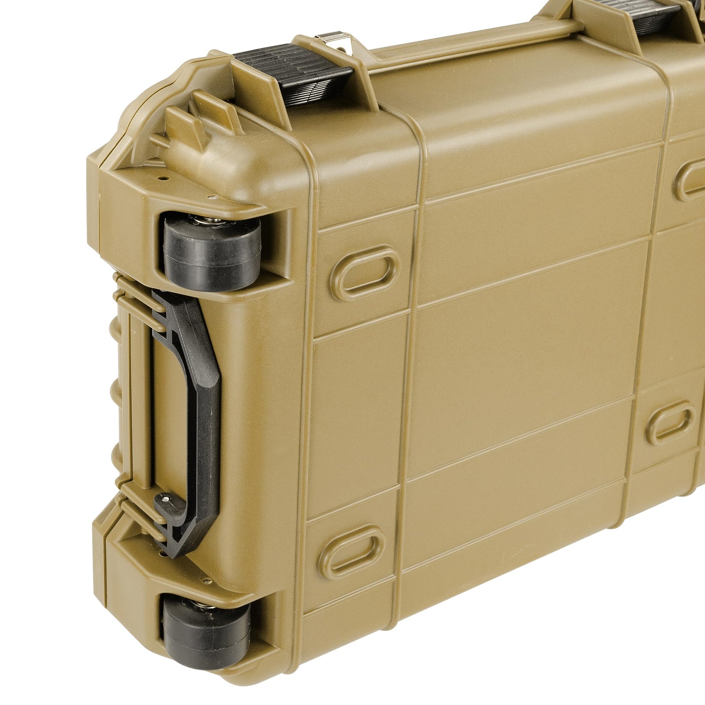Eylar 44” Hard Rifle Case Equipped With Ragar Reconfigurable & Reusable XP Crosslinked Foam Insert, Waterproof, Shockproof Meets TSA Requirements (Tan)