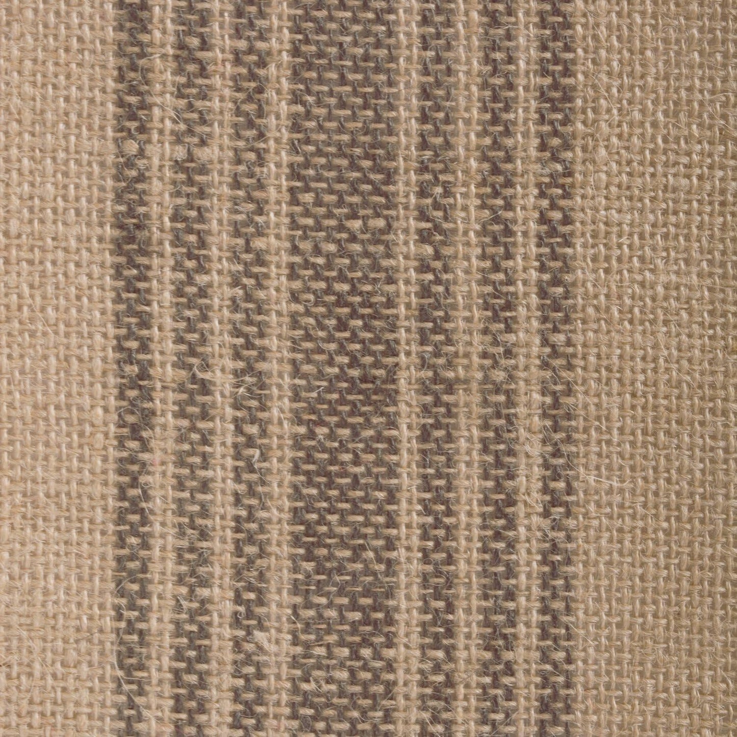 DII Jute Burlap Collection Table Runner, 14x108, Kitchen Tabletop with Middle Stripe Gray