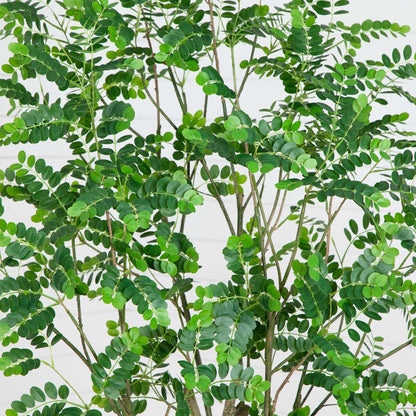 Nearly Natural 7ft. Artificial Greco Citrus Tree with Real Touch Leaves