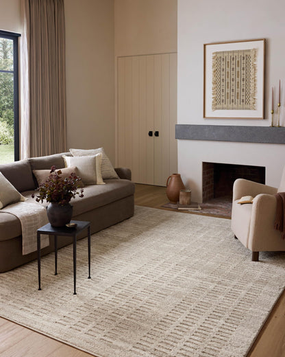 Loloi Amber Lewis Monty Collection MOT-03 Ivory/Beige 9'-2" x 13', .50" Pile Height, Area Rug