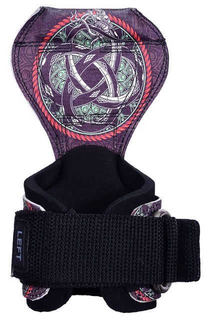 Cobra Grips PRO Weight Lifting Gloves Heavy Duty Straps Alternative Power Lifting Hooks for Deadlifts Adjustable Neoprene Padded Wrist Support Bodybuilding