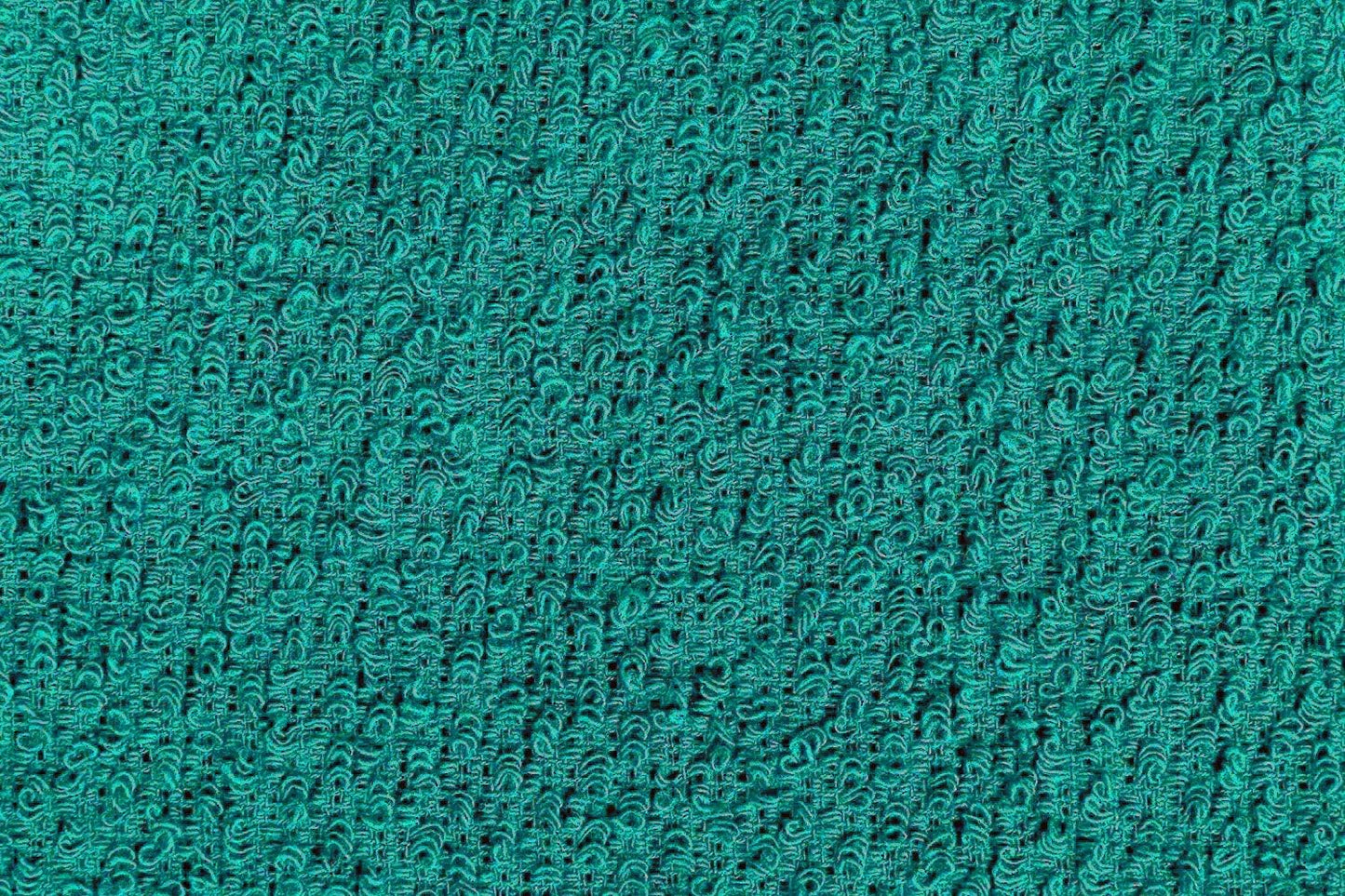 AMOUR INFINI Cotton Kitchen Dish Cloths Set of 8 - Highly Absorbent, Soft Terry Cleaning Cloths (Turquoise)