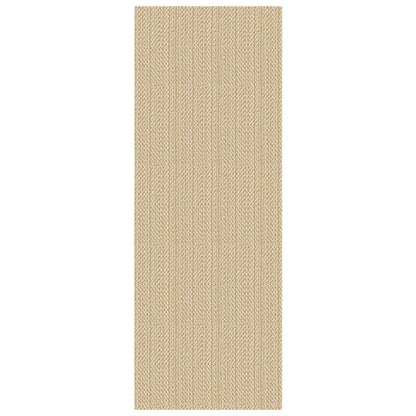 IOHOUZE Washable Runner Rug 2x6 Non Slip Runners for Hallways Entryway Runner Indoor, Kitchen Rugs Woven Cotton Floor Carpet for Kitchen Hall Entrance Bedroom, Warm Beige/Orange/Apricot