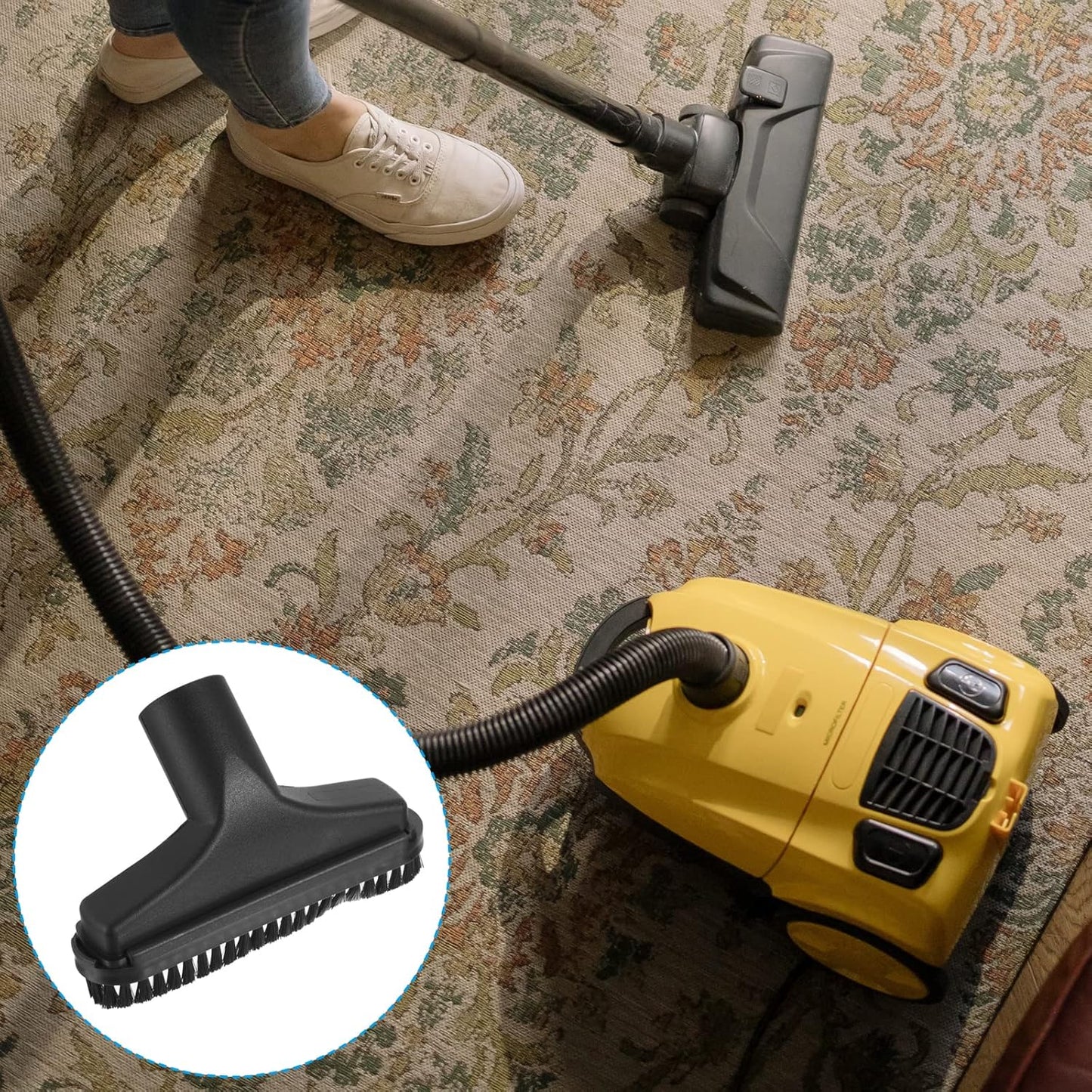 PATIKIL Vacuum Cleaner Hose Brush Attachment, 2 Pack 32mm Floor Brush Replacement